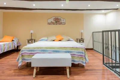 Letto o letti in una camera di Annie's Home