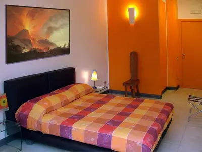 Letto o letti in una camera di Caracciolo 10