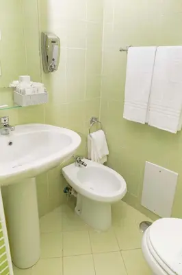 Bagno di Palazzo Carafa della Spina room and apartment