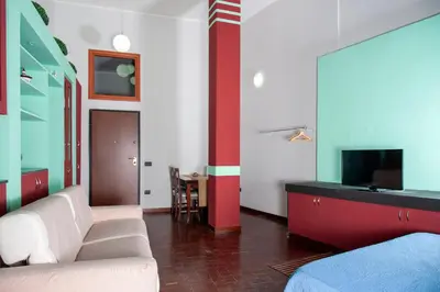 TV o dispositivi per l'intrattenimento presso Palazzo Carafa della Spina room and apartment