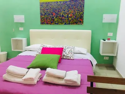 Letto o letti in una camera di Decumani Prestige