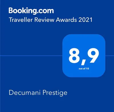 Certificato, attestato, insegna o altro documento esposto da Decumani Prestige
