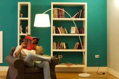 Biblioteca nell'hotel