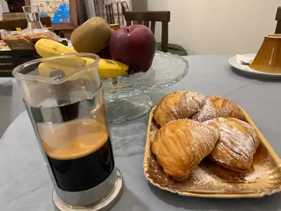 Cibo presso il bed & breakfast o nelle vicinanze