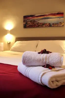 Letto o letti in una camera di Relais Borbonico
