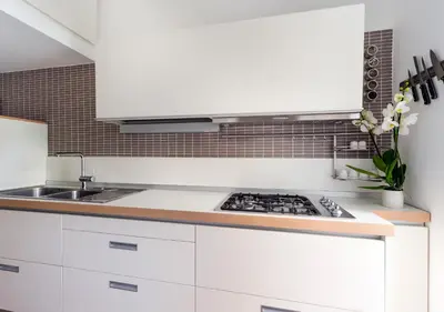 Cucina o angolo cottura di Fiorentini Residence NAPOLI