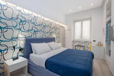 Letto o letti in una camera di STARITA BED & PIZZA