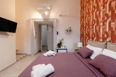 Letto o letti in una camera di Monteoliveto 33
