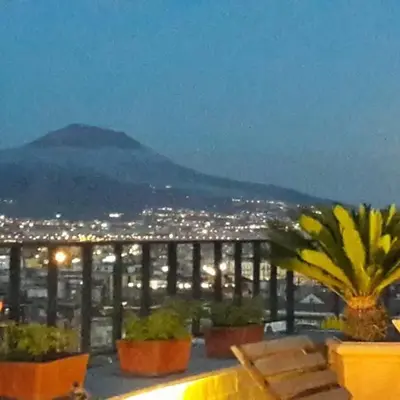 A wonderful penthouse in Naples