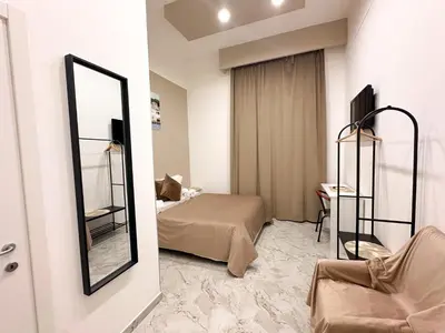 Area soggiorno di Benvenuto a Napoli