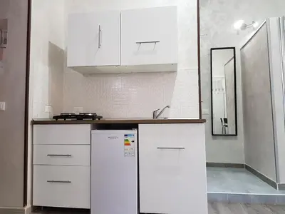 Cucina o angolo cottura di Napoli Central Loft