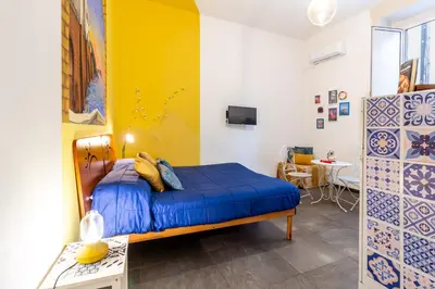 Letto o letti in una camera di Domus 19