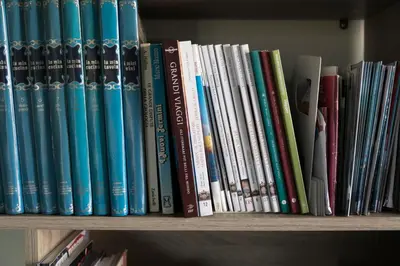 Biblioteca nell'appartamento