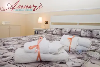 Letto o letti in una camera di Annarè Home Holiday