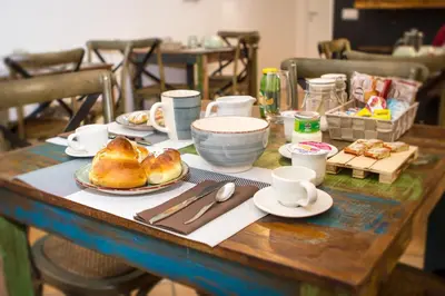 Cibo presso il bed & breakfast o nelle vicinanze