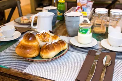 Cibo presso il bed & breakfast o nelle vicinanze