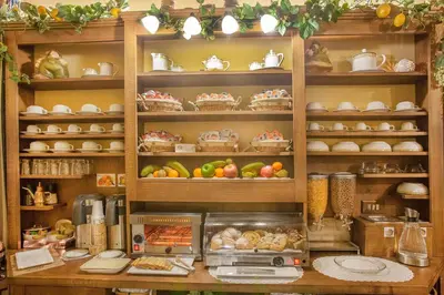Cibo presso il bed & breakfast o nelle vicinanze