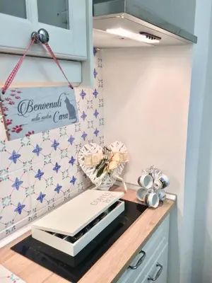 Cucina o angolo cottura di Casa Ornella Napoli