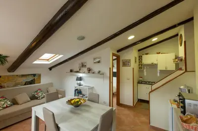 Cucina o angolo cottura di La Mansarda