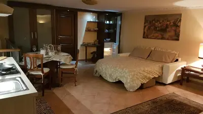 Letto o letti in una camera di Domus Ugo