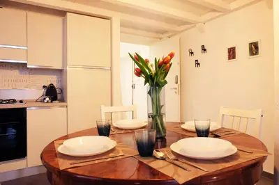 Cucina o angolo cottura di il-terno all'8 al centro storico old town