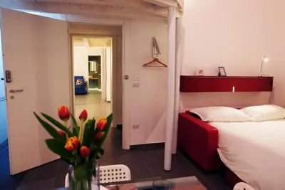 Letto o letti in una camera di il-terno all'8 al centro storico old town