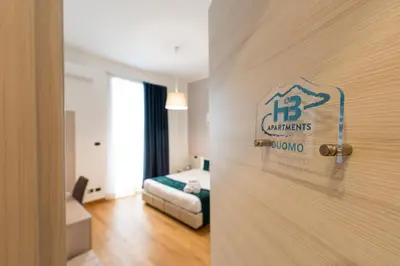 Letto o letti in una camera di Duomo Hermes Relais