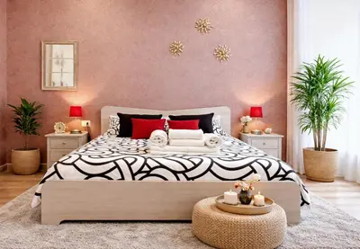 Letto o letti in una camera di B&B Da Ary colorful rooms