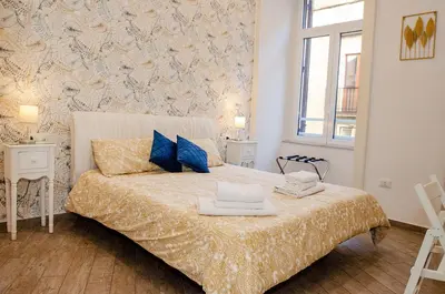 Letto o letti in una camera di B&B Da Ary colorful rooms