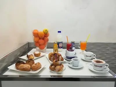Cibo presso il bed & breakfast o nelle vicinanze