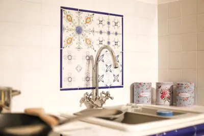 Cucina o angolo cottura di Maison la Mitra - Dimore Partenopee