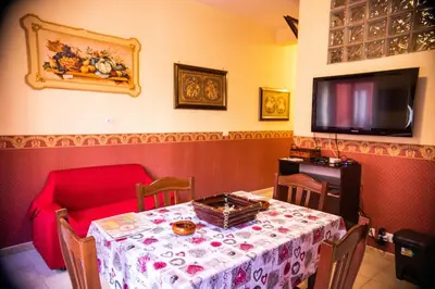 TV o dispositivi per l'intrattenimento presso Casa vacanza Dinastia Borbone - Centro Storico