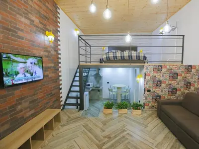 TV o dispositivi per l'intrattenimento presso Santa Chiara Loft