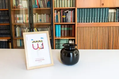 Biblioteca nell'appartamento