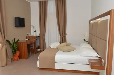 Letto o letti in una camera di B&B La Movida