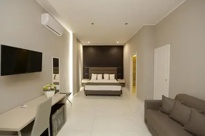 TV o dispositivi per l'intrattenimento presso Hotel Vergilius Billia