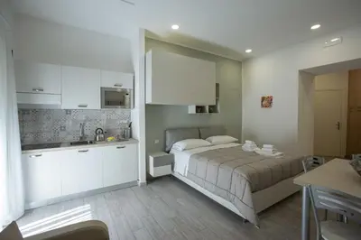 Letto o letti in una camera di La Corte dei Borboni by Dimorra