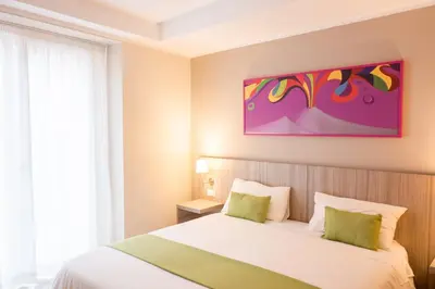 Letto o letti in una camera di Art Suite nel Cuore di Napoli