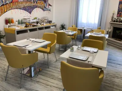 Area soggiorno di The Five Rooms Napoli