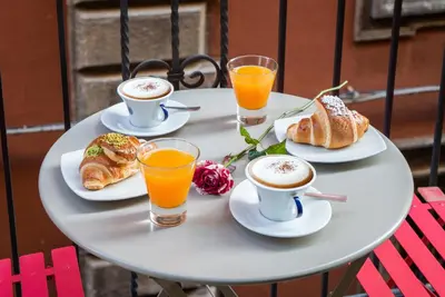 Cibo presso il bed & breakfast o nelle vicinanze