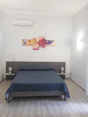 Letto o letti in una camera di B&b ONE