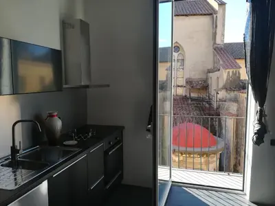 Cucina o angolo cottura di Terrazza Principe di San Severo