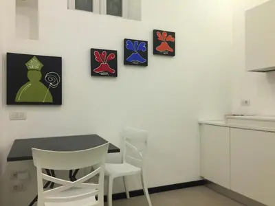 Cucina o angolo cottura di Residenza Santa Lù B&B