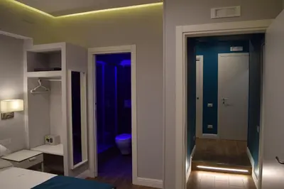 Letto o letti in una camera di Gea suite