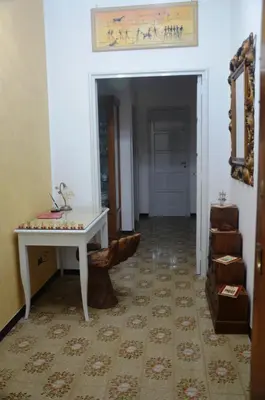 Area soggiorno di B&B Smiling Naples