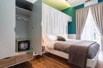Letto o letti in una camera di VistaViva B&B