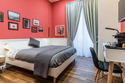 Letto o letti in una camera di VistaViva B&B