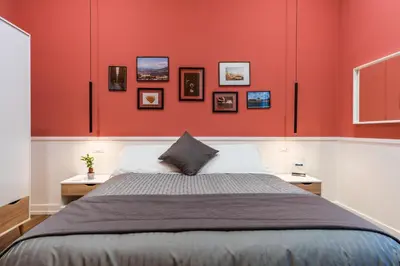 Letto o letti in una camera di VistaViva B&B