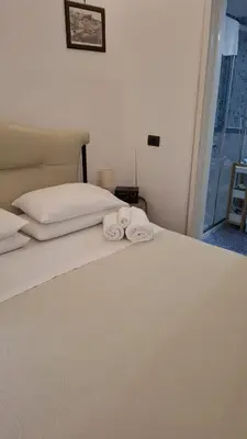 Letto o letti in una camera di Home Marty