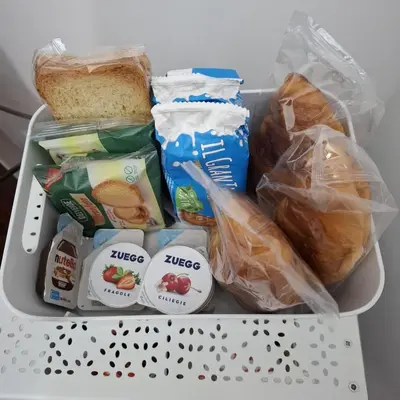 Cibo presso il bed & breakfast o nelle vicinanze